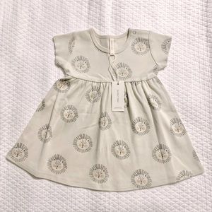 Quincy Mae 12-18m Lion dress NWT